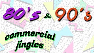 Best 80s amp 90s Commercial Jingles [upl. by Mayberry]