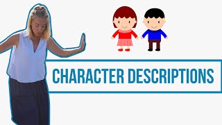 English Writing Character Descriptions  Learning From Home [upl. by Avle]