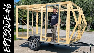 How to Build a Travel Trailer  DIY Guide to Installing the Floor and Framing [upl. by Coffee]