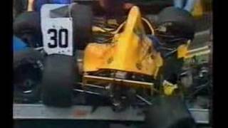 1989  Birmingham Superprix  Martin Donnelly accident [upl. by Hampton]