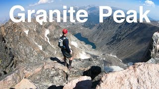 Granite Peak Summiting Montanas Highest Peak in One Day [upl. by Arianne]