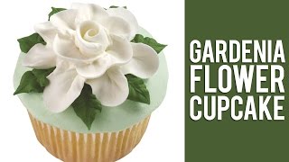 How to Make Buttercream Gardenia Flowers [upl. by Joby]