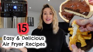 15 DELICIOUS AIR FRYER RECIPES  QUICK amp EASY AIR FRYER RECIPES  Kerry Whelpdale [upl. by Jepum267]