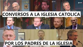 Pastores y teólogos que se hacen católicos al estudiar los padres de la iglesia Testimonio catolico [upl. by Nyvets71]