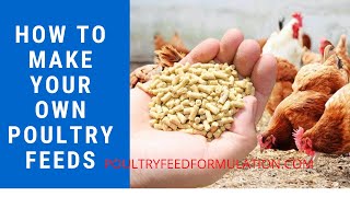 Poultry Feed Formulation How to Make your Own Poultry Feed HD [upl. by Canada]