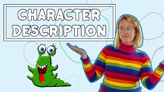 Character Description For Kids  Learning From Home [upl. by Elyagiba]