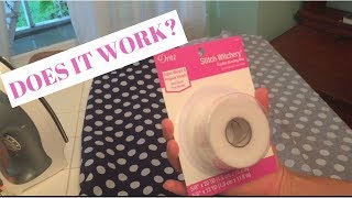 How To Use Stitch Witchery Easy [upl. by Poul]