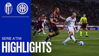 BOLOGNA 21 INTER  HIGHLIGHTS  SERIE A 2122 ⚫🔵 [upl. by Acinnod]