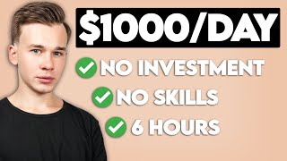 Easy Way To Make 1000 a Day Online For FREE FAST [upl. by Ehcrop951]