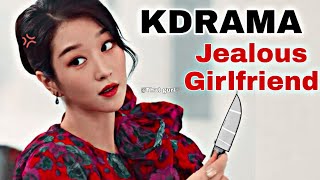 KDRAMA Jealous Girlfriend Moments 🤭 [upl. by Sarat170]