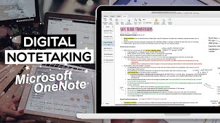 DIGITAL NOTETAKING Pt 2  OneNote [upl. by Aibar634]