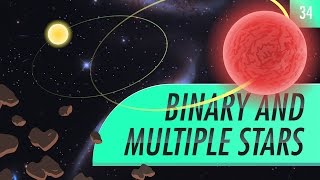 Binary and Multiple Stars Crash Course Astronomy 34 [upl. by Aihsek]