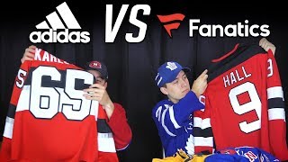 NHL Jersey Review  Adidas vs Fanatics [upl. by Lsil]