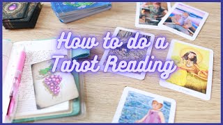 Step by step guide to how to read tarot cards  HOW TO DO A TAROT READING FOR YOURSELF [upl. by Fidelity]