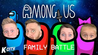 AMONG US SUS Family Battle  KCITY GAMING [upl. by Atte824]