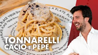 Tonnarelli cacio e pepe CIAO RAGAZZI [upl. by Willing]