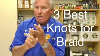 3 Best knots for Braid [upl. by Aivirt982]