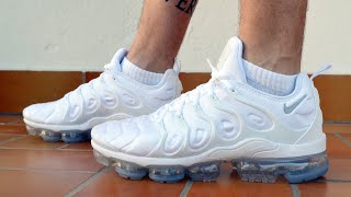 Nike Air Vapormax Plus Platinum White [upl. by Nemajneb548]