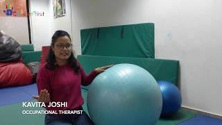 7 ways to use Therapy Ball with Children at Home [upl. by Adnolor438]