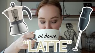 HOW TO MAKE A quotLATTEquot AT HOME moka pot  frother [upl. by Yolande]