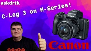 Add CLog 3 to your Canon MSeries Camera  Cinestyle Too [upl. by Ahseyd]