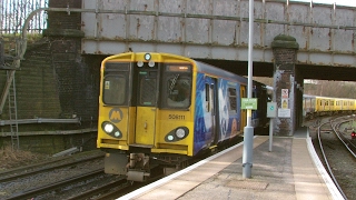 Half an Hour at 216  Birkenhead North Station 1022017  Class 507 508 terminus [upl. by Phionna]