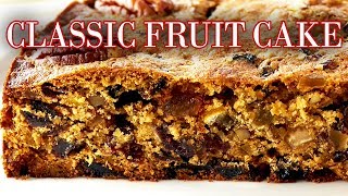 Professional Baker Teaches You How To Make FRUIT CAKE [upl. by Ihc]