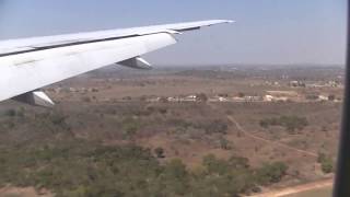 Landing at Lusaka airport 🇿🇲 [upl. by Suoicerp]