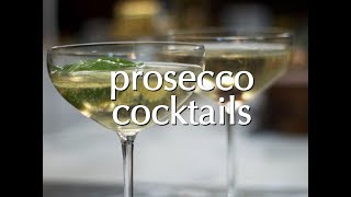 Easy Prosecco Cocktail Ideas [upl. by Isiad745]