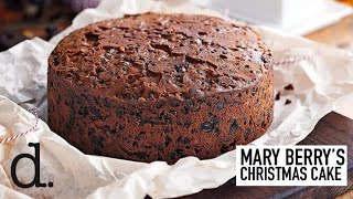 Mary Berrys Christmas Cake  delicious Magazine [upl. by Leumhs]