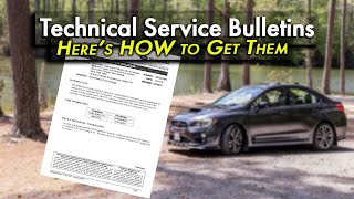 How to get Technical Service Bulletins TSBs for Your Car [upl. by Binni911]