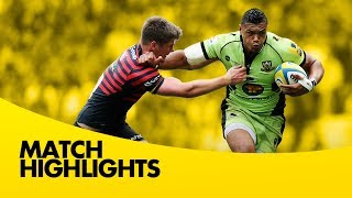 Final  Saracens vs Northampton Saints  Aviva Premiership Rugby 201314 [upl. by Oicnedif]