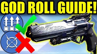 Destiny 2 HAWKMOON GOD ROLLS  Best PvP amp PvE Perks [upl. by Viviane]