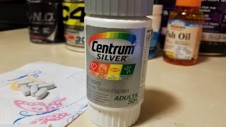 Centrum Silver for Man Multivitamin review  benefits and how it can help you with your diet [upl. by Jeth]