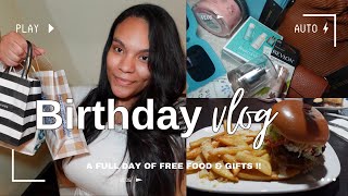 Birthday FREEBIES 2024  23RD BIRTHDAY VLOG [upl. by Yllet]