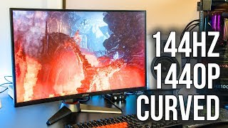 MSI Optix MAG27CQ Gaming Monitor Review [upl. by Rehpotisrhc303]