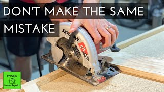 How To Cut a Laminate Countertop  Including Lessons Learned [upl. by Engdahl]