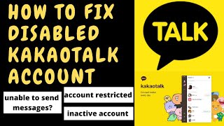 Unable to send messages in KakaoTalkEasy steps to lift your restrictions [upl. by Eoin3]