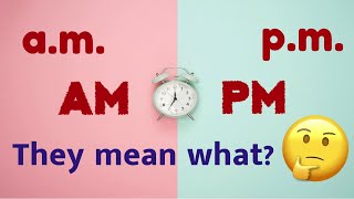 WHAT do AM and PM stand for with reference to TIME  EXTRA KNOWLEDGE [upl. by Hagen]