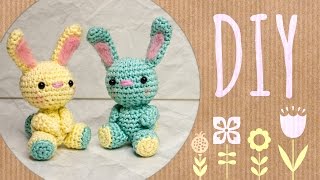 Hase häkeln · Häkelanleitung  Amigurumi by justMiko [upl. by Goeger]