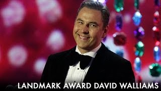 David Walliams Landmark Award  2012 National Television Awards [upl. by Notsua894]