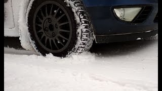 Nokian WR D4 snow test in Alps [upl. by Netloc]