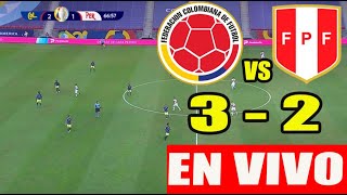 EN VIVO COLOMBIA VS PERU 32  COPA AMERICA 2021  TERCER LUGAR [upl. by Sosthenna508]