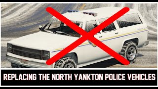 Replacing the North Yankton Police Vehicles  No More PoliceOld  ELS  LSPDFR  GTA V [upl. by Nilsoj663]