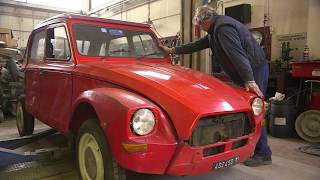 Restauro Dyane Atelier 2cv [upl. by Klein695]