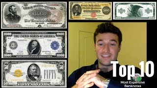 TOP 10 MOST VALUABLE BANKNOTES  Most Expensive Banknotes  Rare Banknotes Ever Sold [upl. by Gardas]