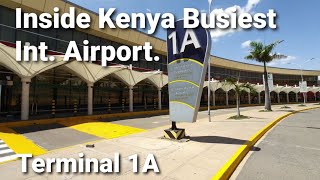 Nairobi Jomo Kenyatta International Airport Experience  JKIA  Terminal 1A  Kenya  2021 [upl. by Bronnie]