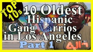 Top 10 Oldest Hispanic Latino street gangs varrios in Los Angeles with Alex Alonso Pt1of 2 [upl. by Brana673]