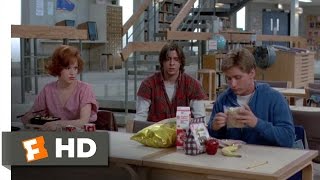 The Breakfast Club 68 Movie CLIP  Lunchtime 1985 HD [upl. by Rramed]