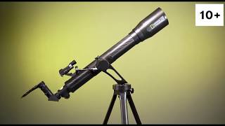 National Geographic CF700SM 70mm Carbon Fiber Refractor Telescope [upl. by Aihn]